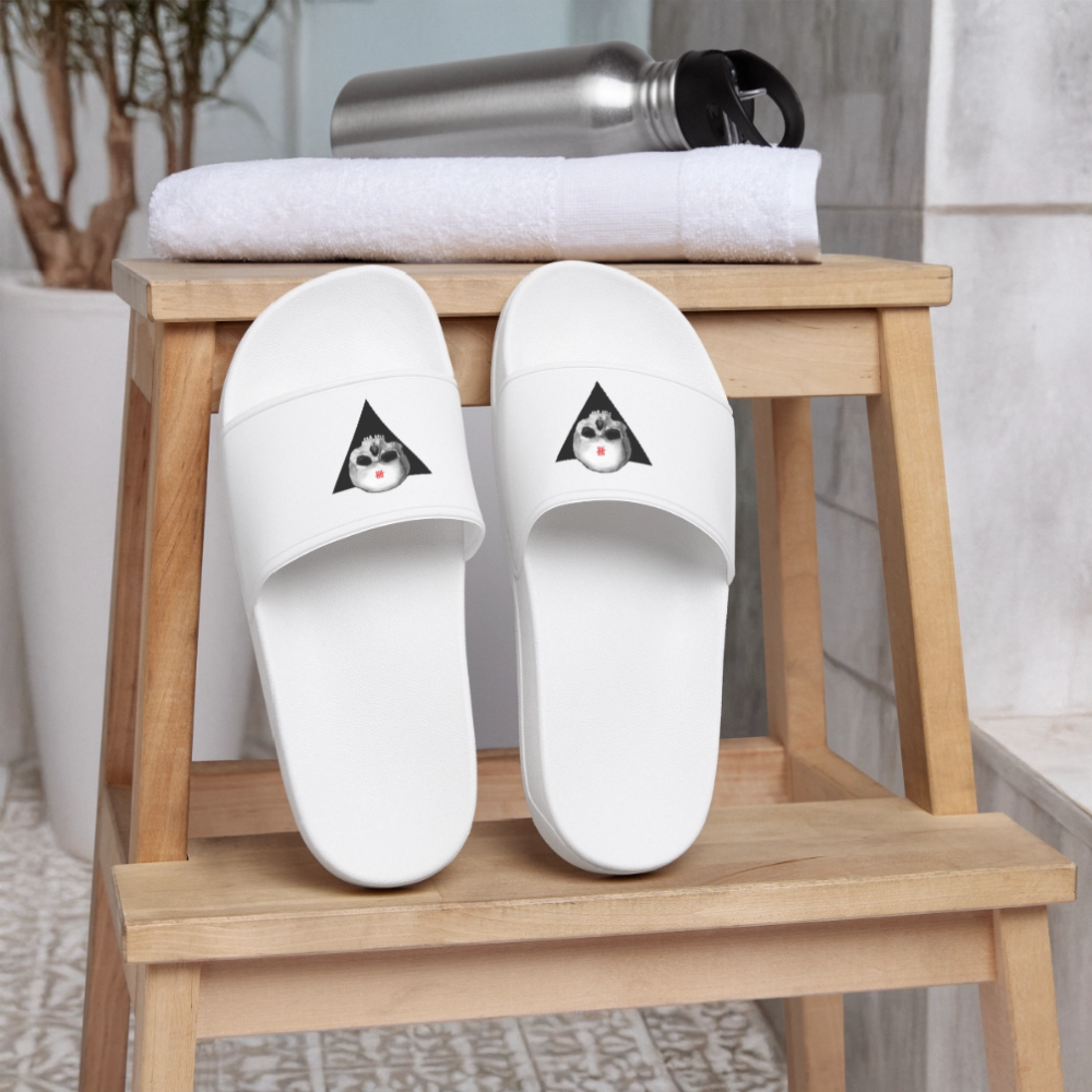 SKULL Men Sliders - white