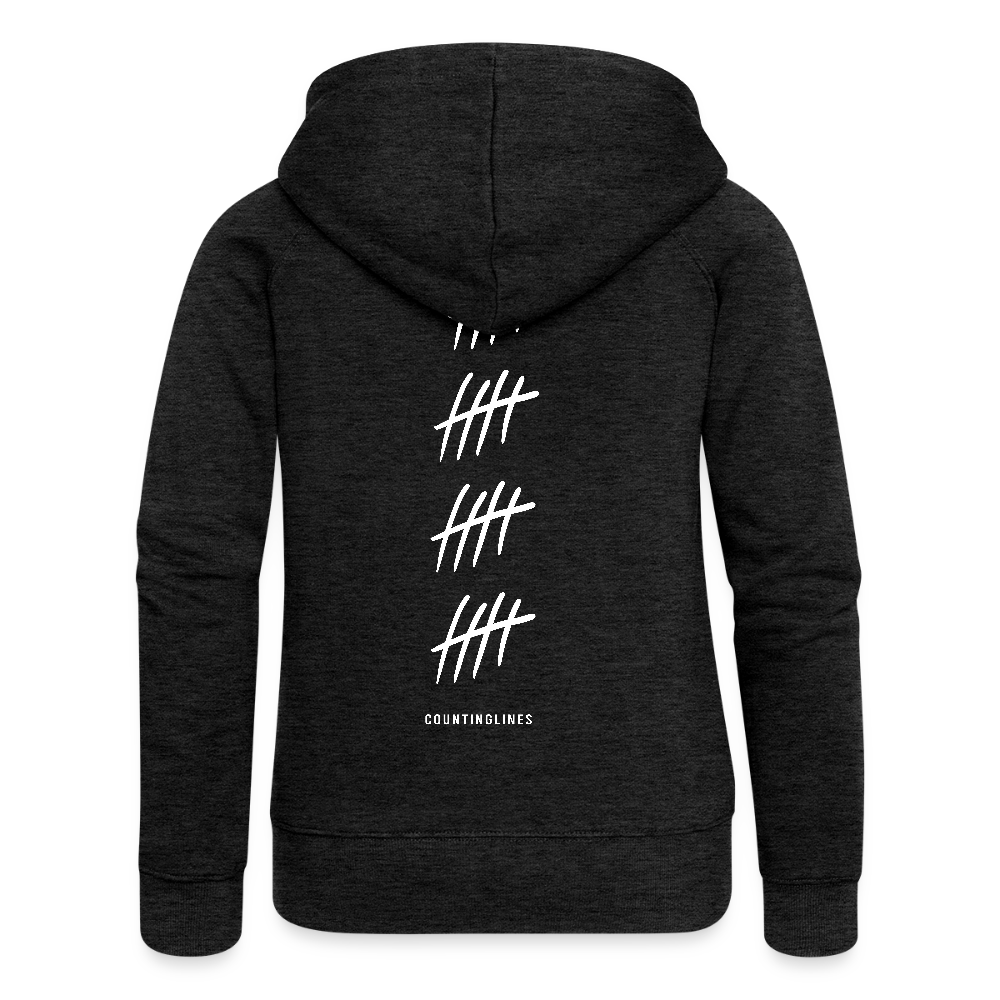 SPINE Women Jacket - charcoal grey