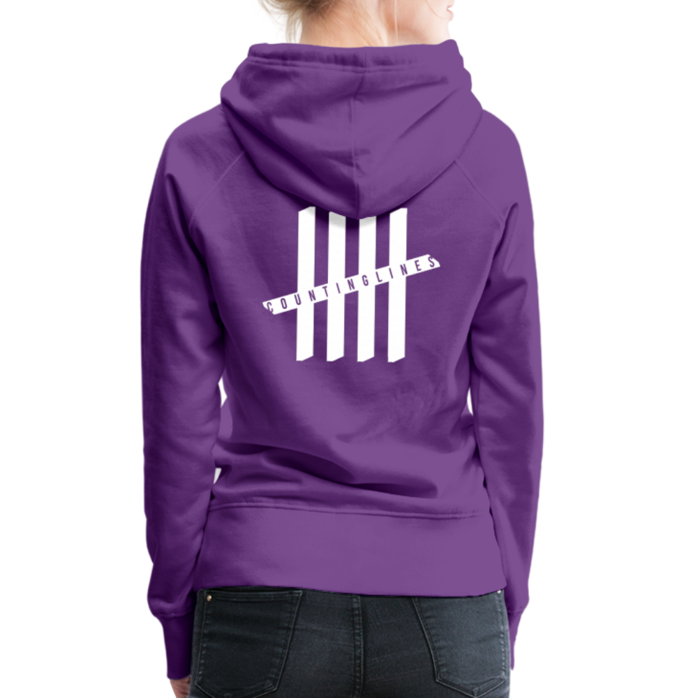COUNTINGLINES Vertical - purple