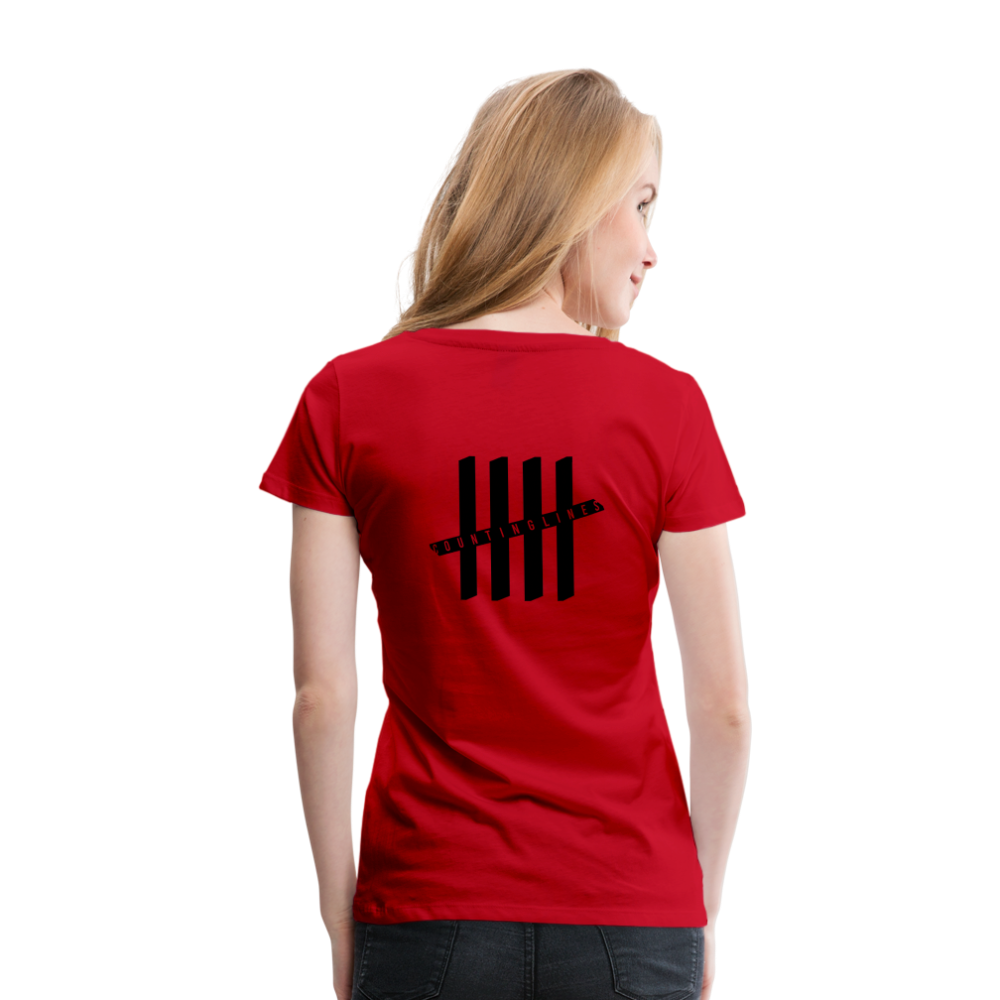 COUNTINGLINES Vertical - red