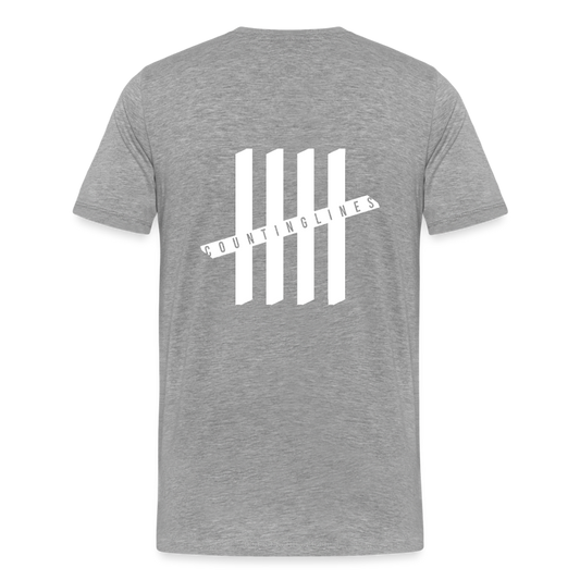 COUNTINGLINES Vertical - heather grey