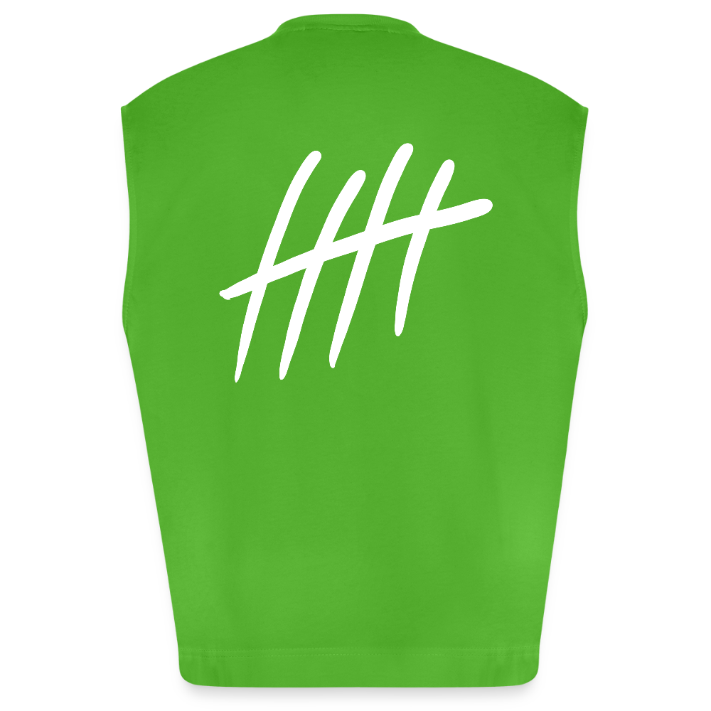 Oversized Organic Tank - COUNTINGLINES - Apple Neon