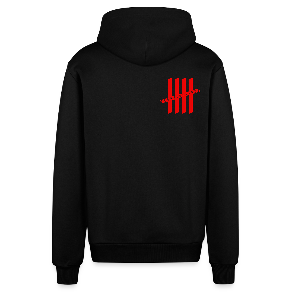 COUNT.YOUR.LIFE  Jacket - SOLID BLACK