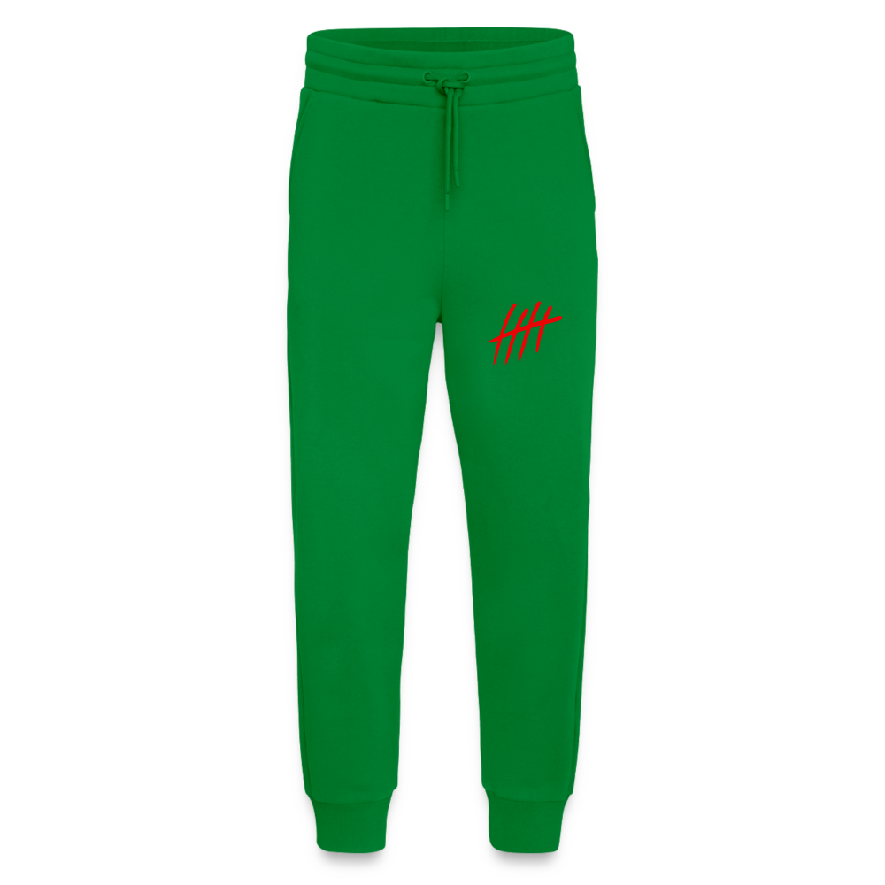 Red LINES Premium Joggers - City Green