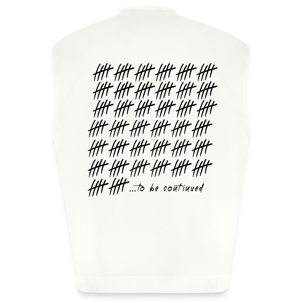 Oversized Tank Top - ...to be continued - OFF WHITE