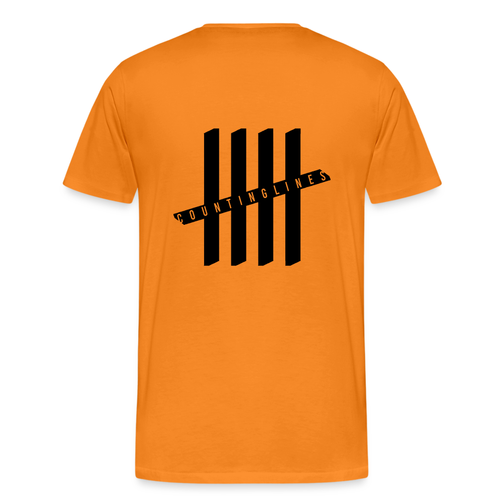 COUNTINGLINES Vertical - orange