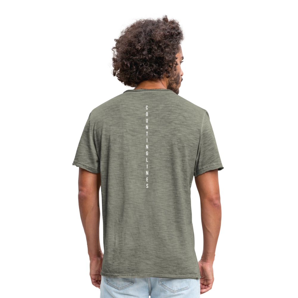 COUNTINGLINES Vintage T-Shirt - vintage khaki