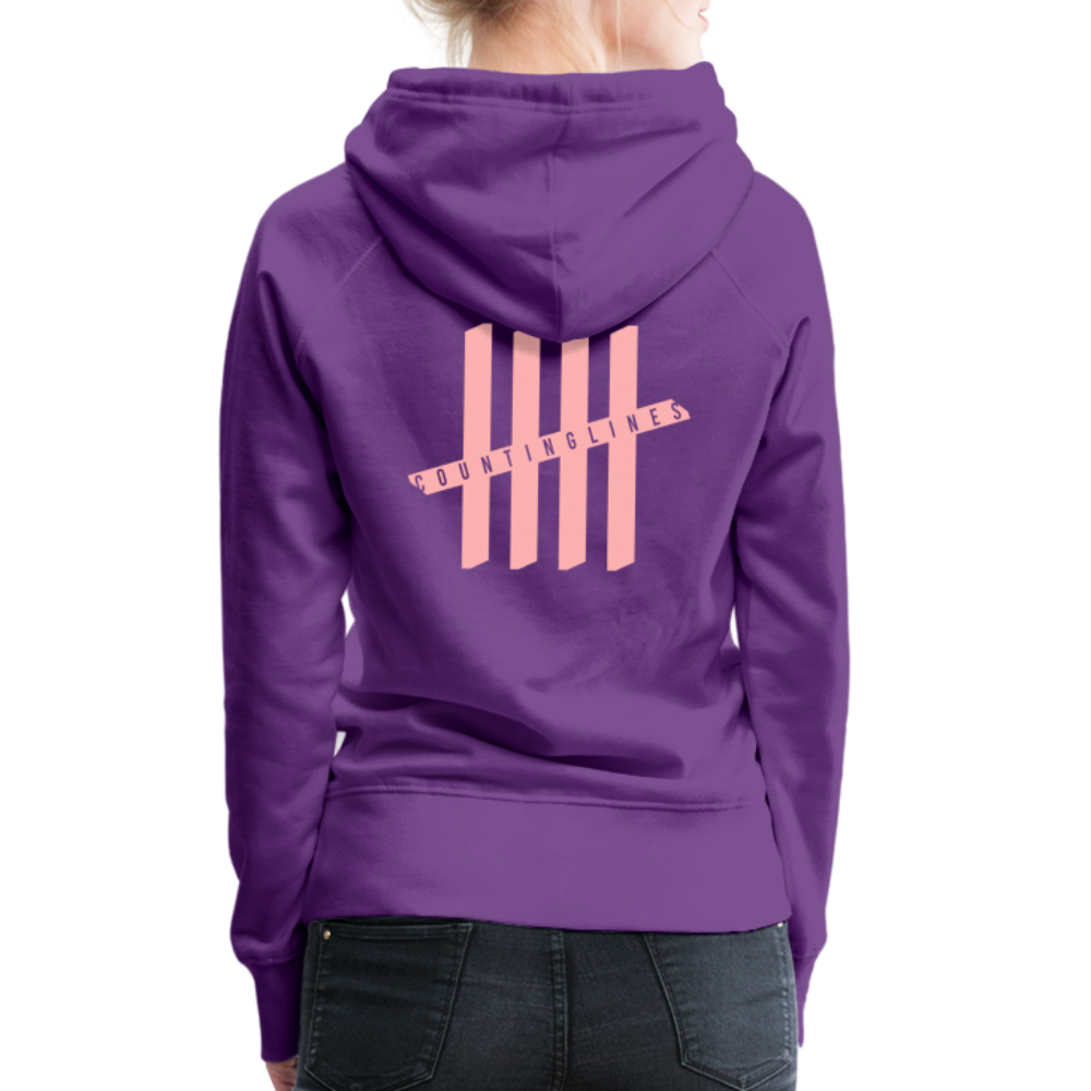 COUNTINGLINES Vertical - purple