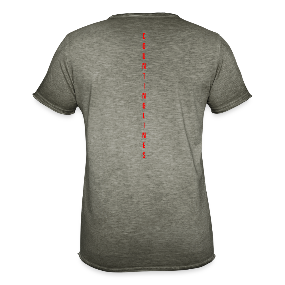 COUNTINGLINES Vintage T-Shirt - vintage khaki