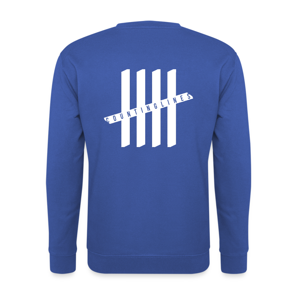 COUNTINGLINES Sweatshirt - royal blue