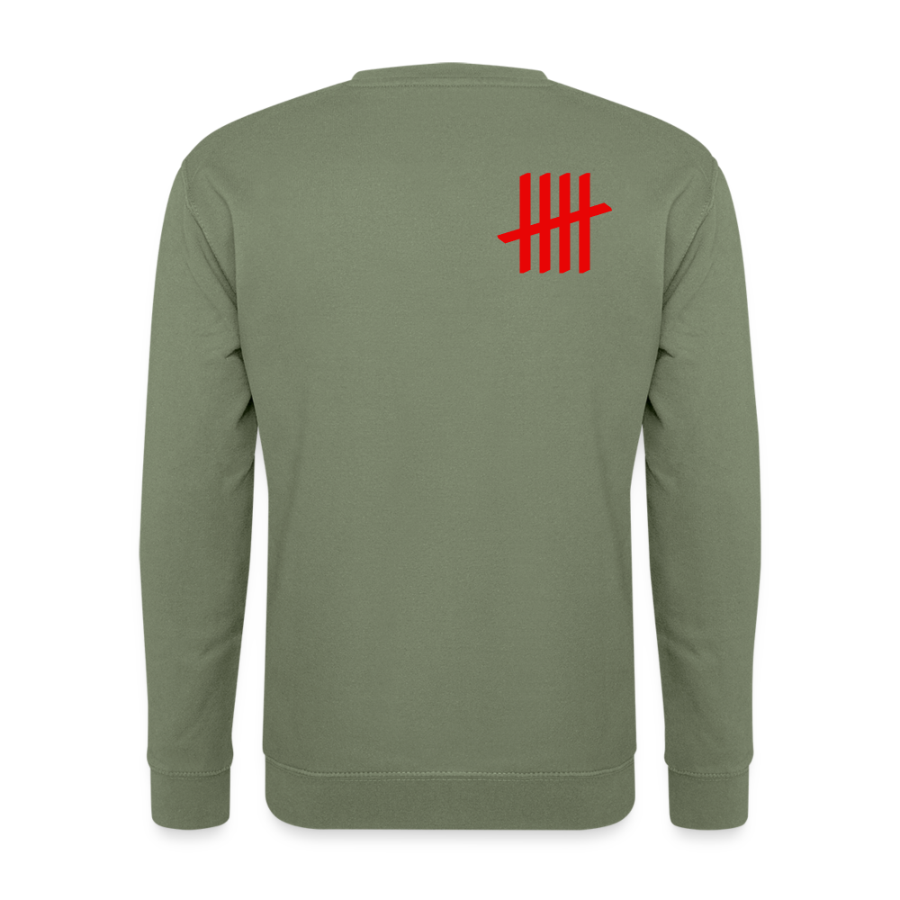 COUNT.YOUR.LIFE Sweatshirt - army green