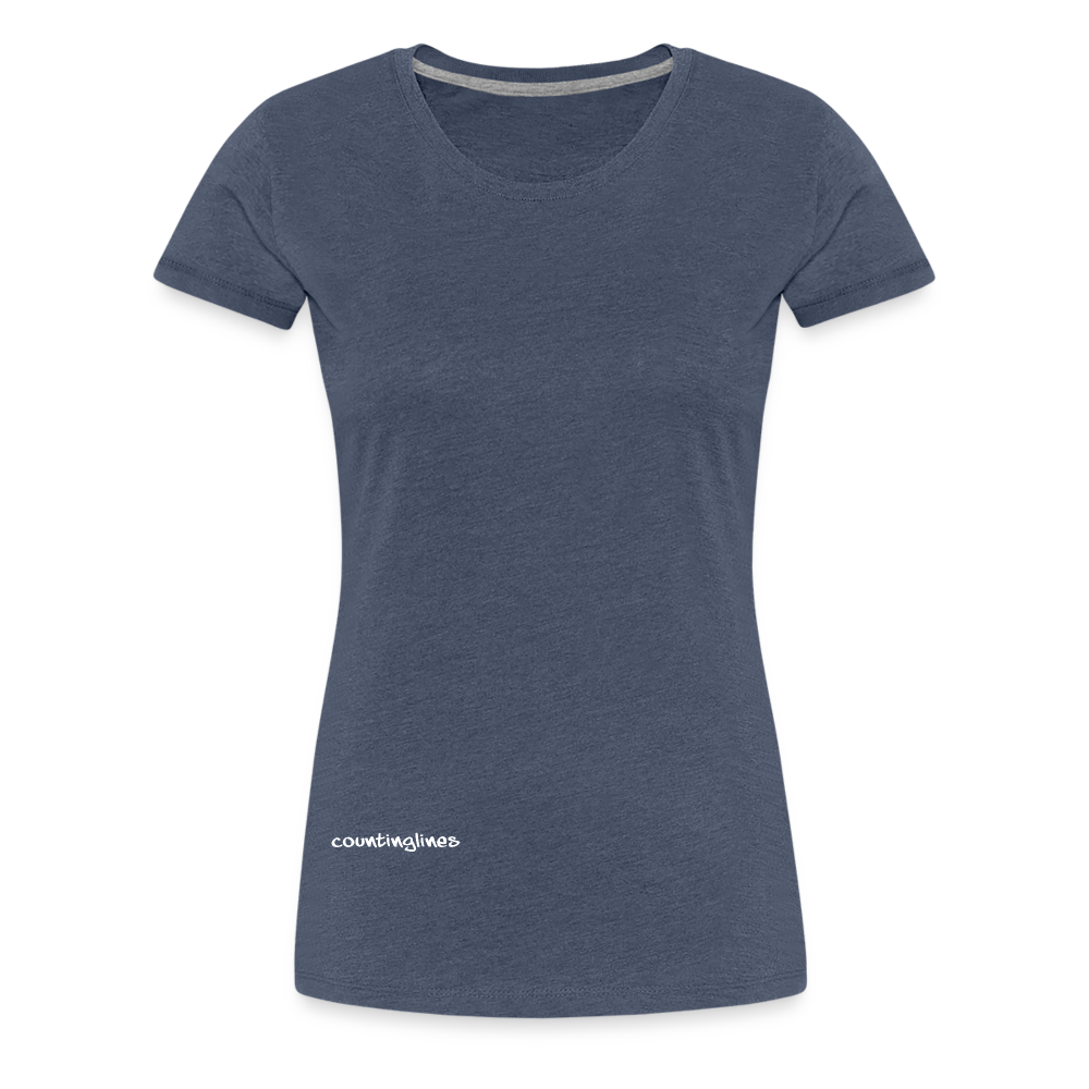 COUNTINGLINES - Blau meliert