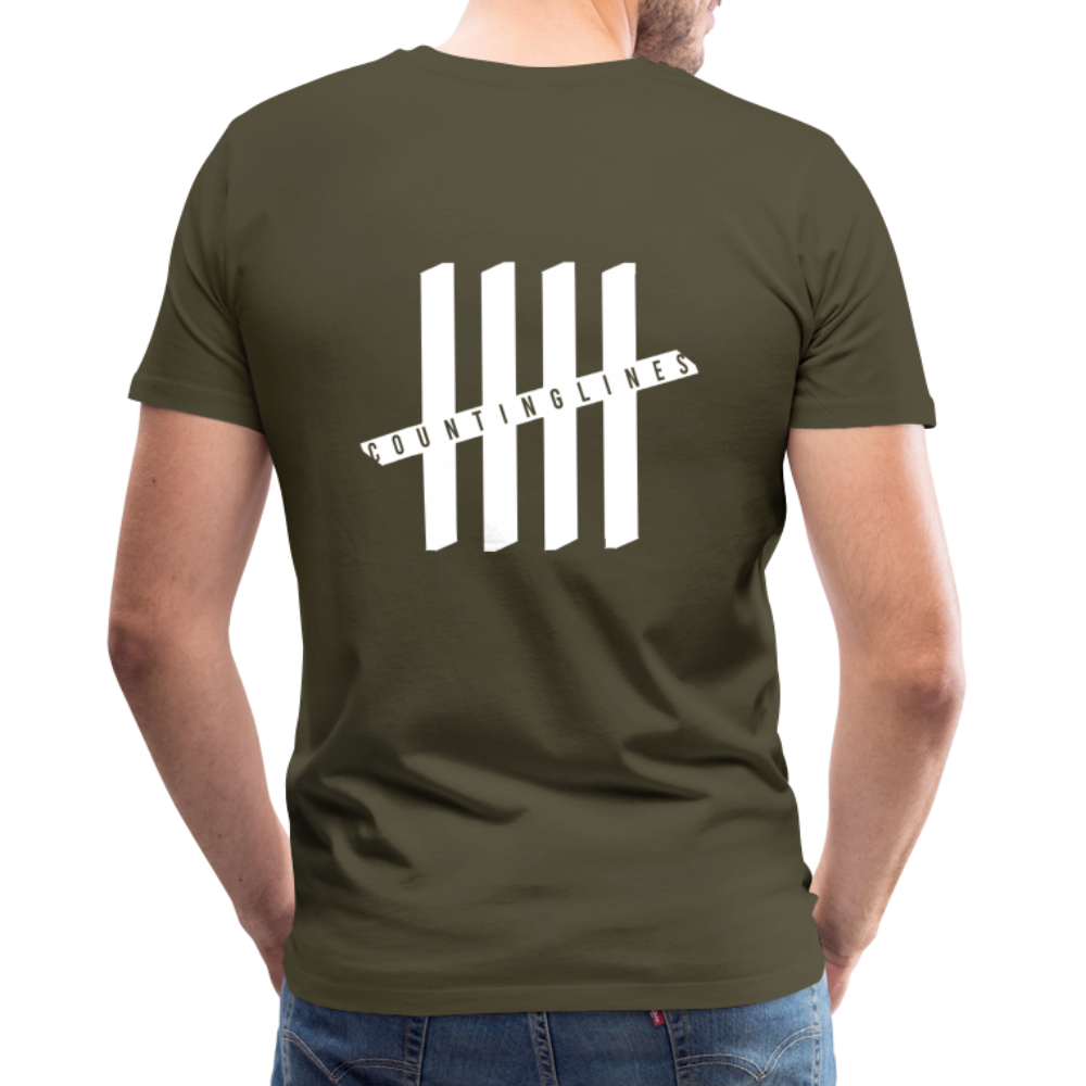 COUNTINGLINES Vertical - khaki