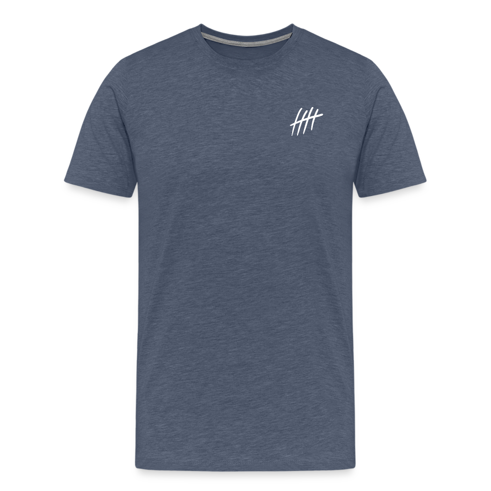 NEVER STOP I - Blau meliert