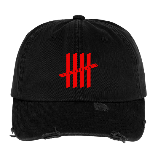 COUNTINGLINES Destroyed Cap - black