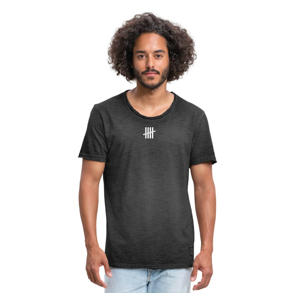 COUNTINGLINES Vintage T-Shirt - washed black