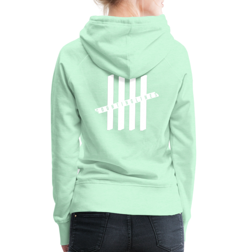 COUNTINGLINES Vertical - light mint
