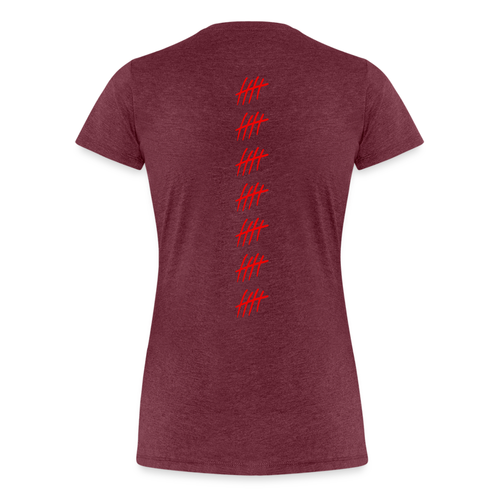 SPINE Edition Red - heather burgundy