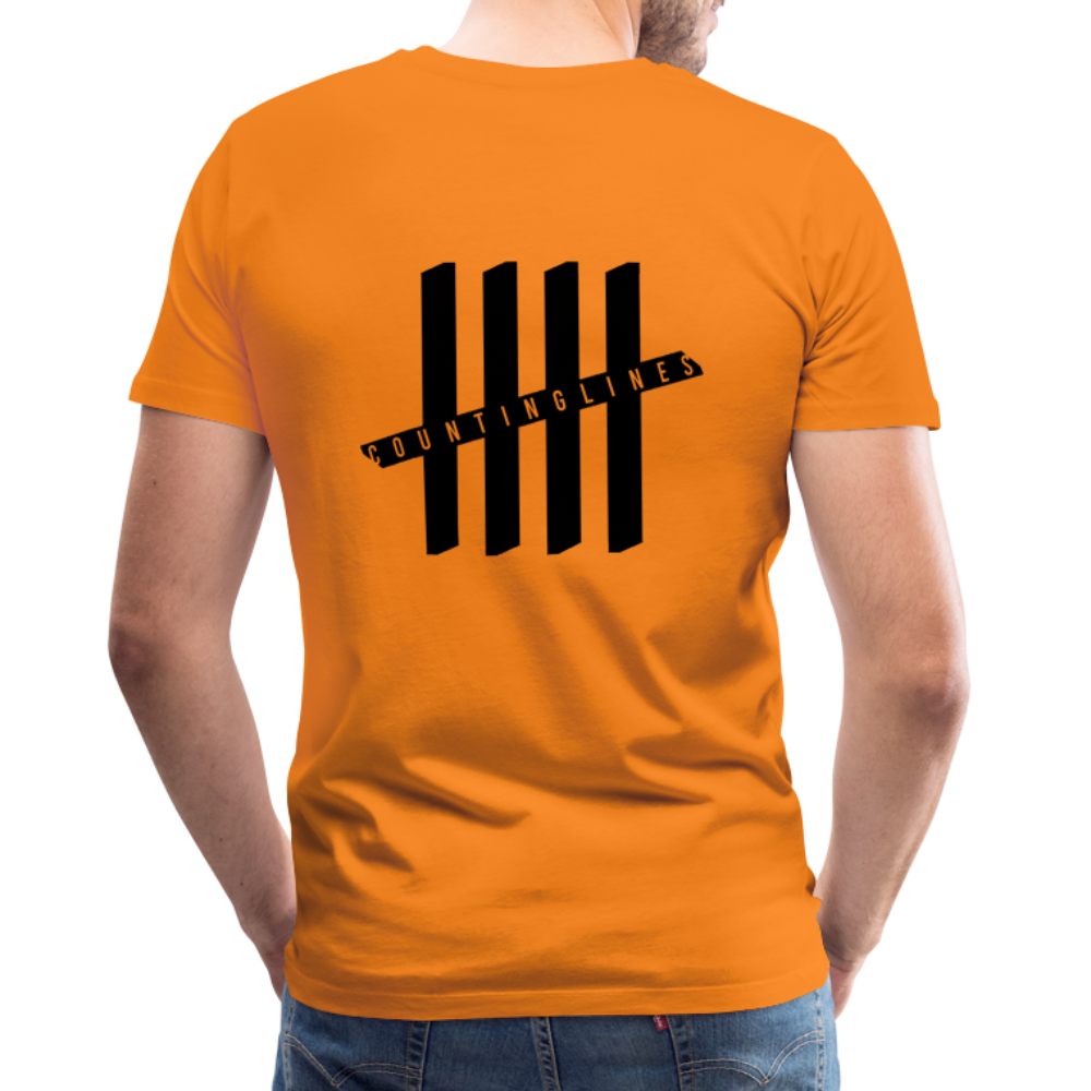 COUNTINGLINES Vertical - orange