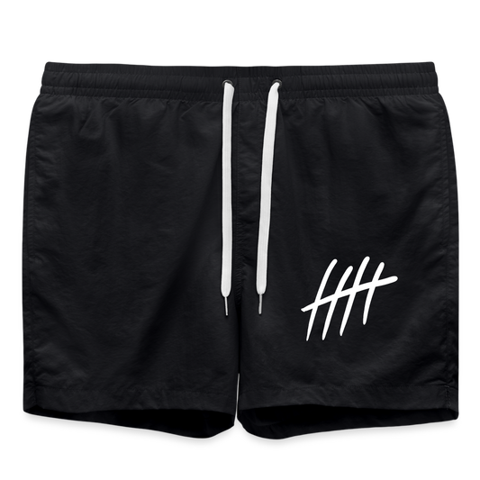 Swim Trunks - COUNTINGLINES - black