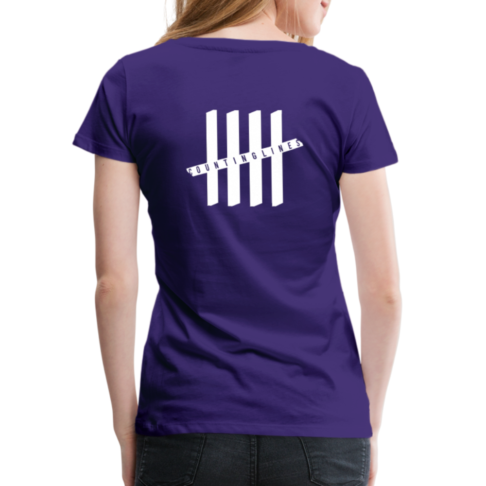 COUNTINGLINES Vertical - purple