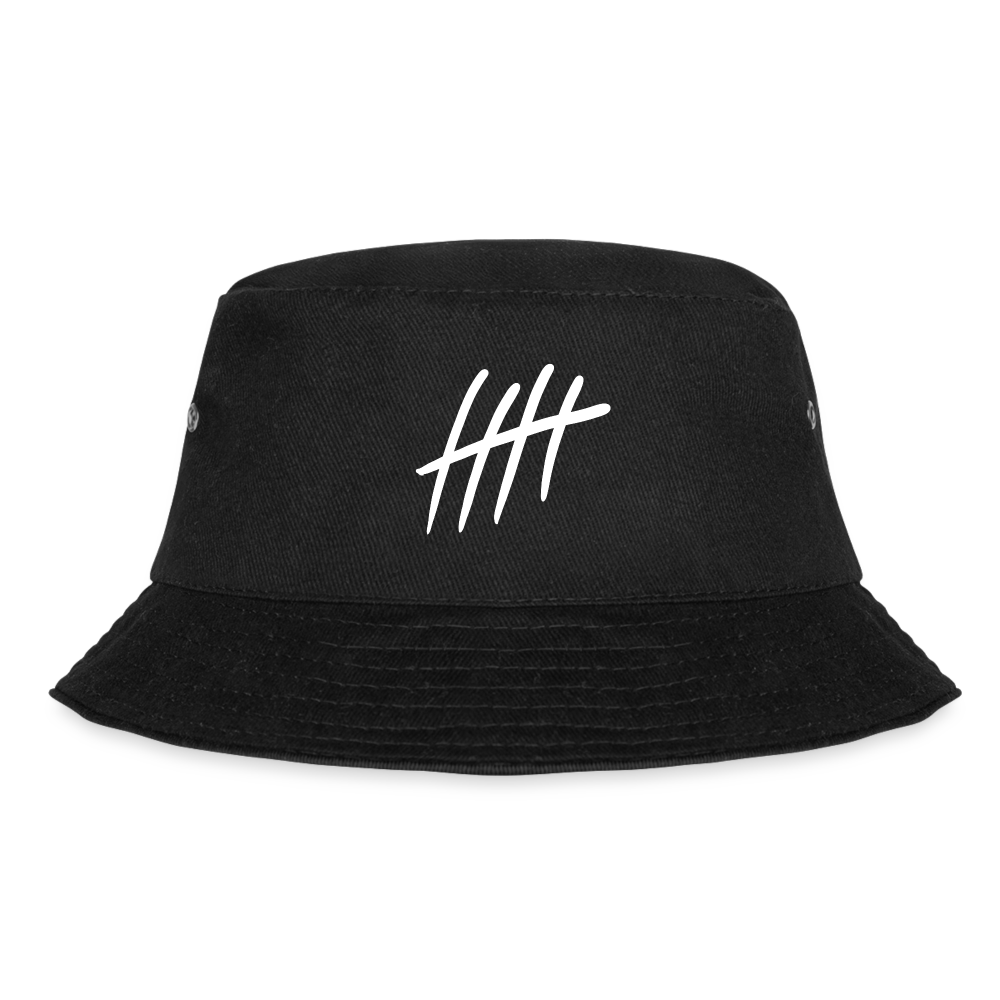 Bucket Hat - COUNTINGLINES - black