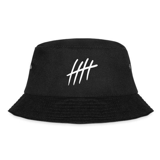 Bucket Hat - COUNTINGLINES - black