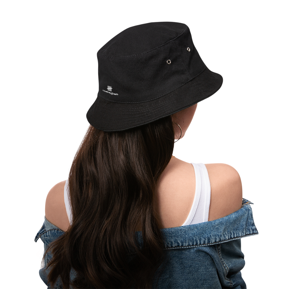 Bucket Hat - COUNTINGLINES - black