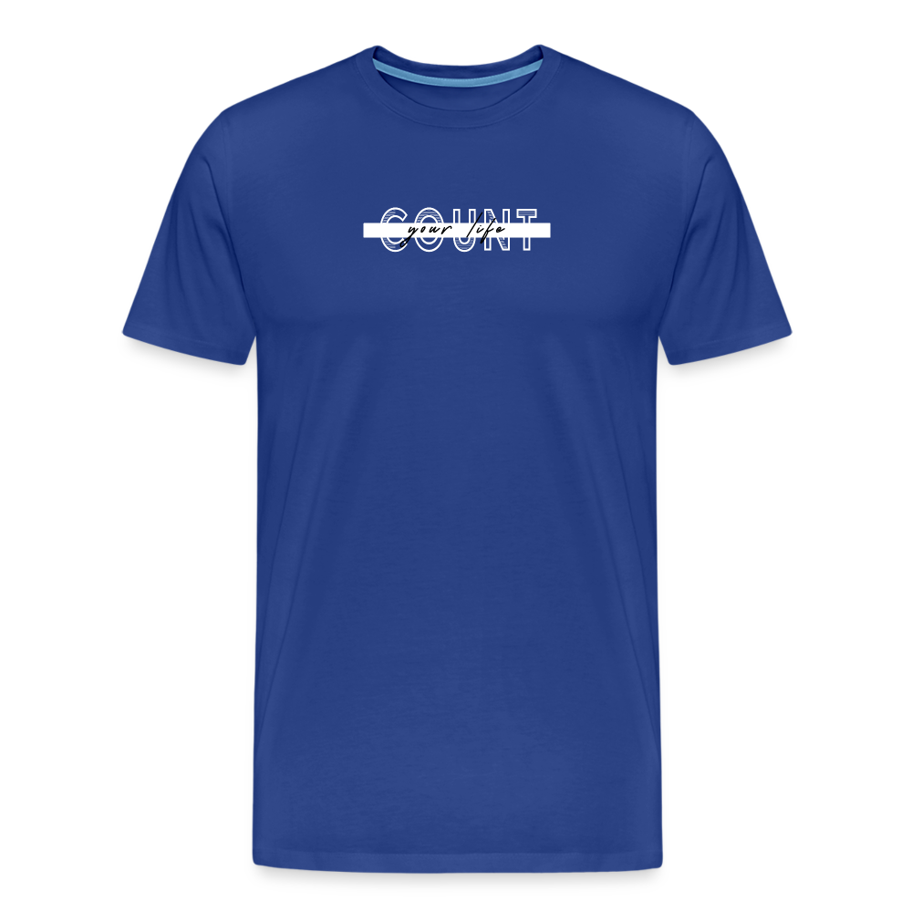COUNT.YOUR.LIFE - royal blue