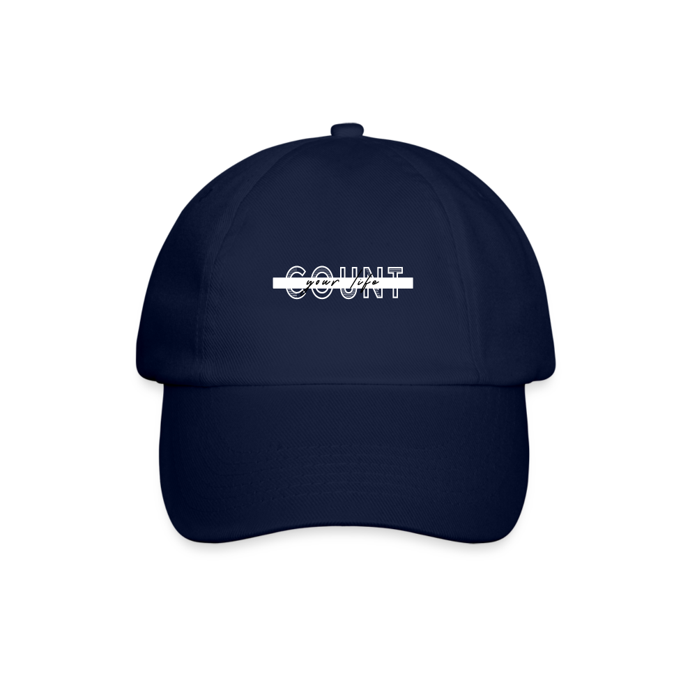Baseball Cap - COUNT.YOUR.LIFE - blue/blue