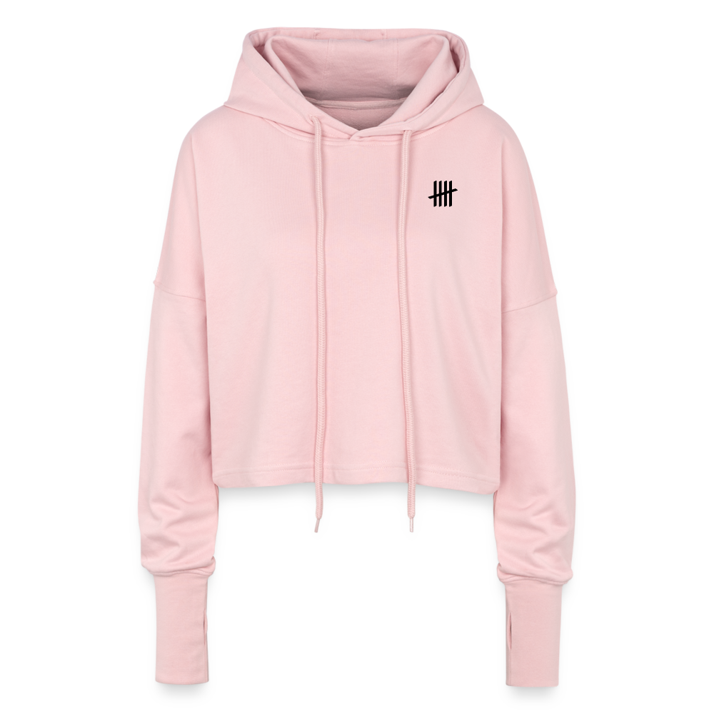 Cropped Hoodie - ...to be continued - light pink