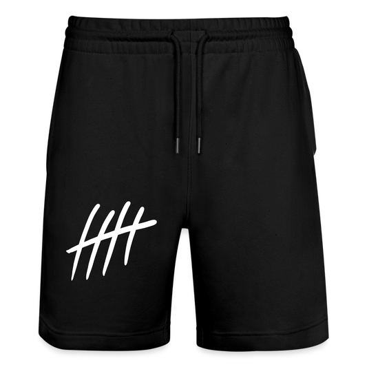 Organic Jogging Shorts - COUNTINGLINES - black