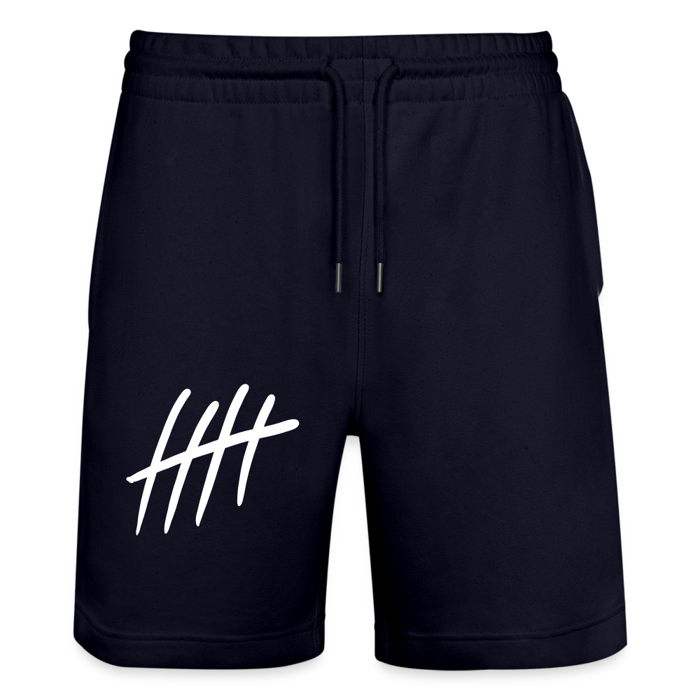 Organic Jogging Shorts - COUNTINGLINES - dark navy
