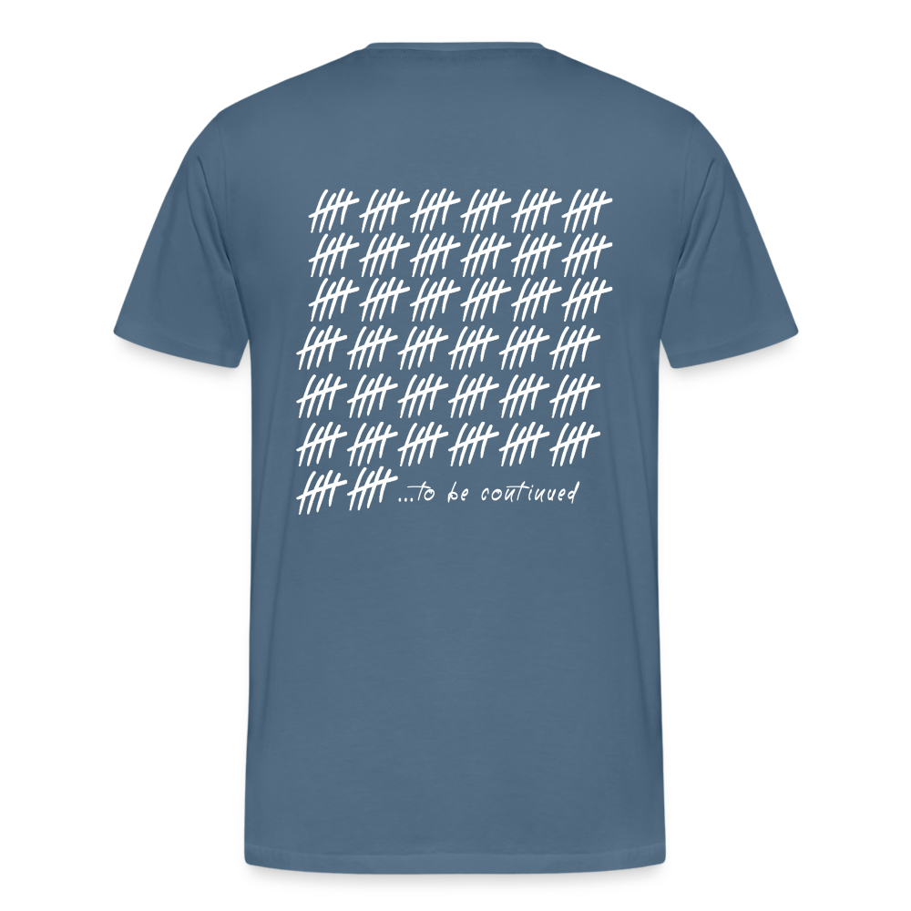 ....to be continued - steel blue
