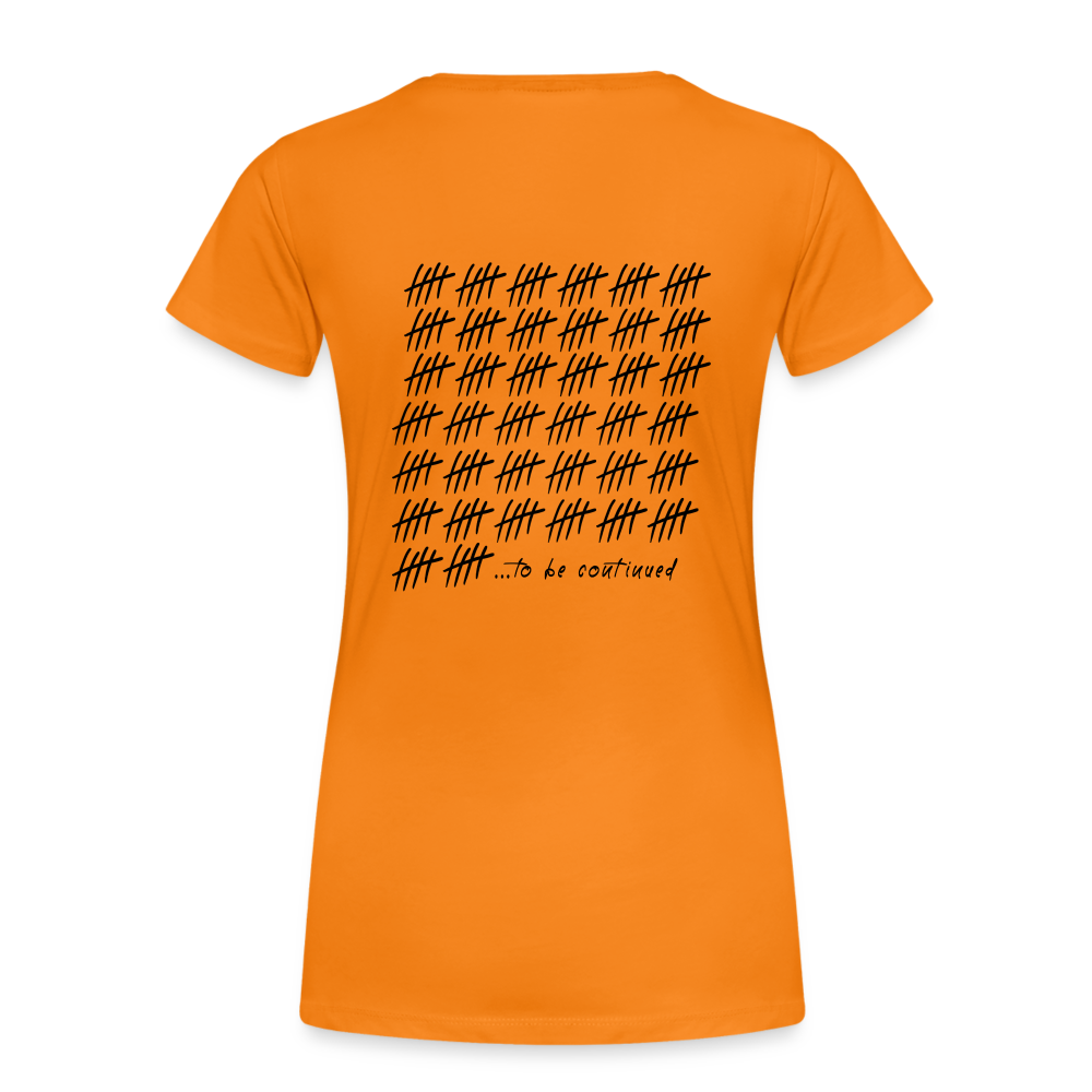...to be continued - orange