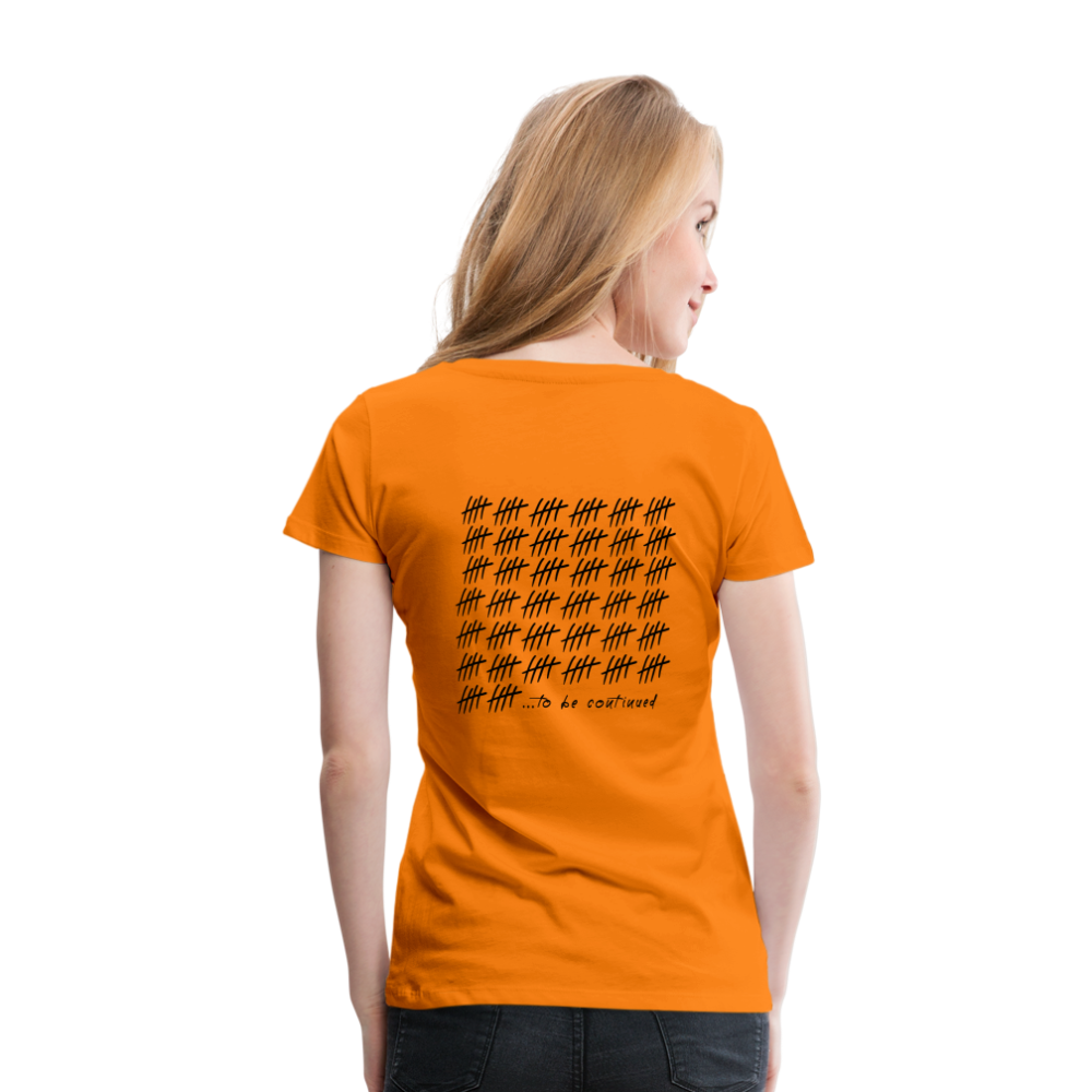 ...to be continued - orange