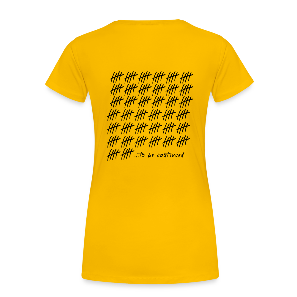 ...to be continued - sun yellow