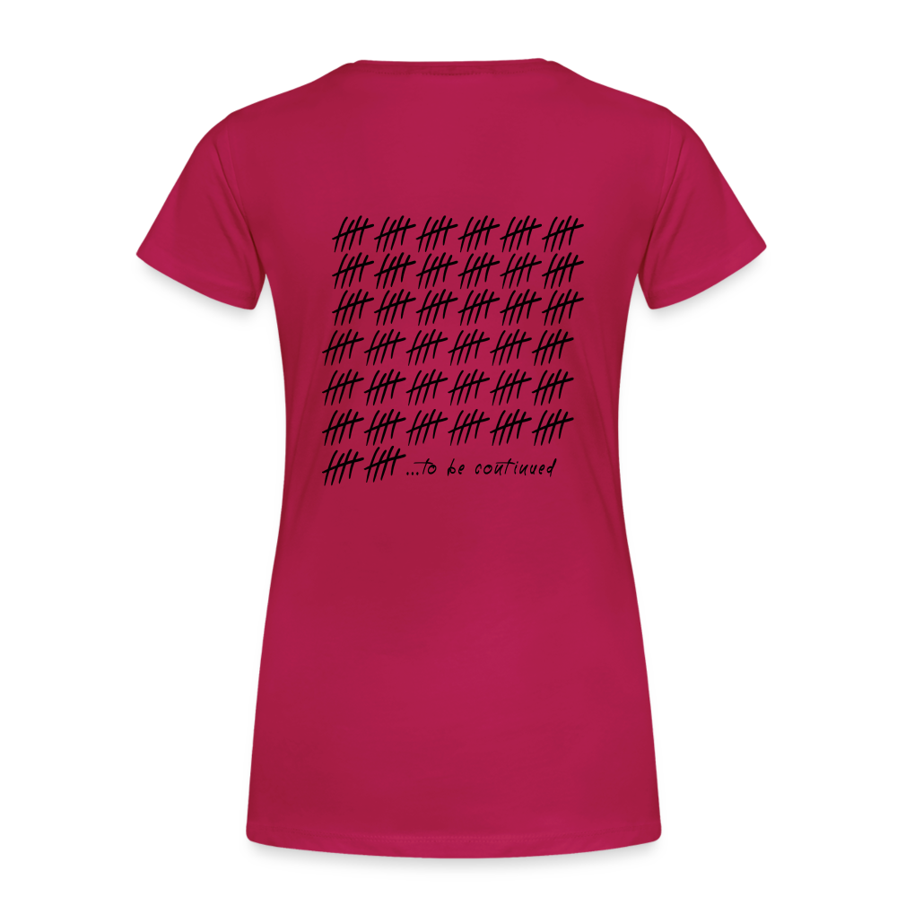 ...to be continued - dark pink