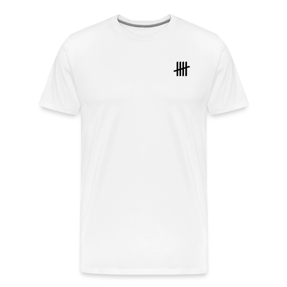 WAKE UP. HUSTLE. REAPEAT. - white