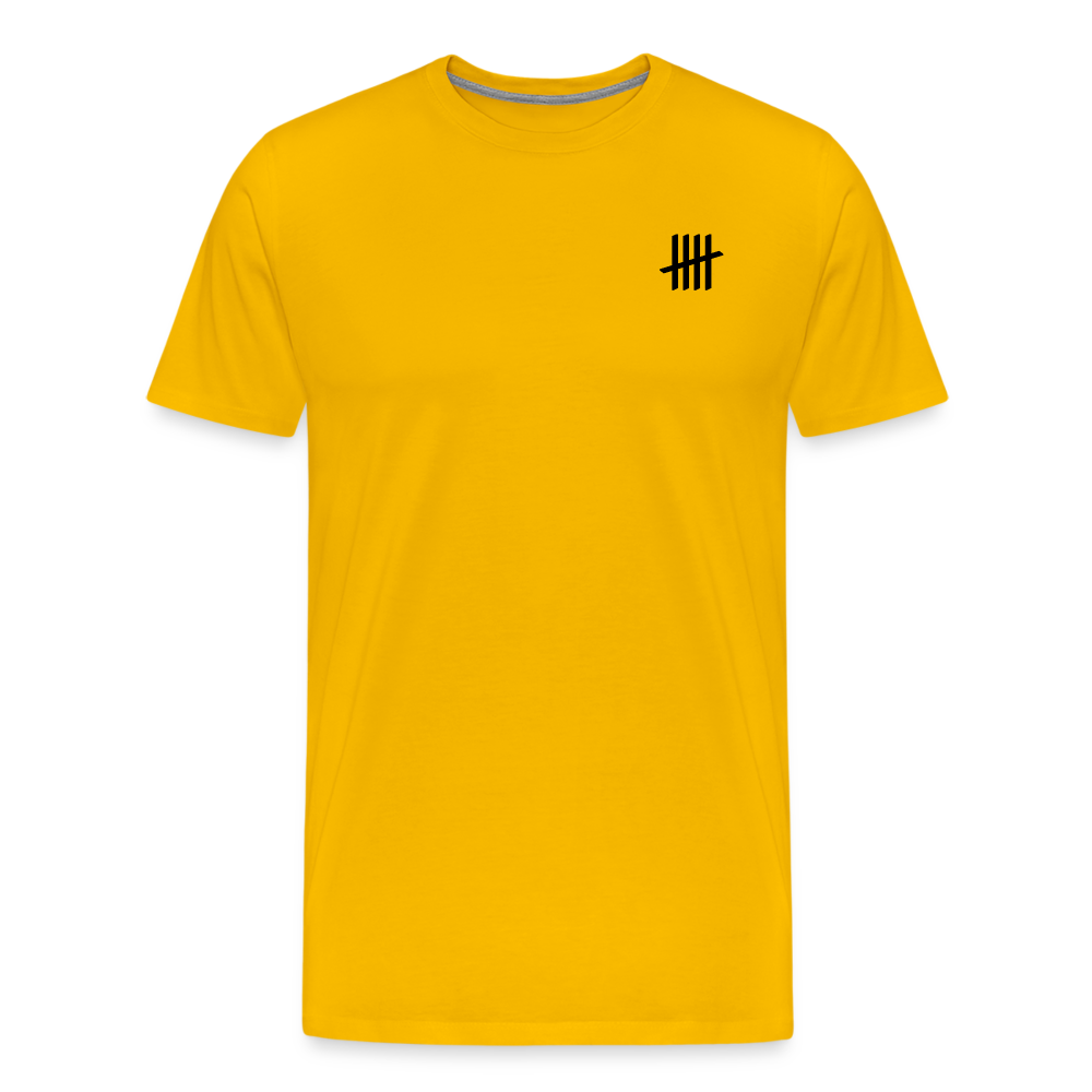WAKE UP. HUSTLE. REAPEAT. - sun yellow